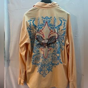 Safrini XL button up dress shirt